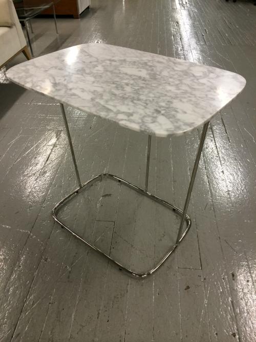 Ellsworth Carerra Stone Top End Table