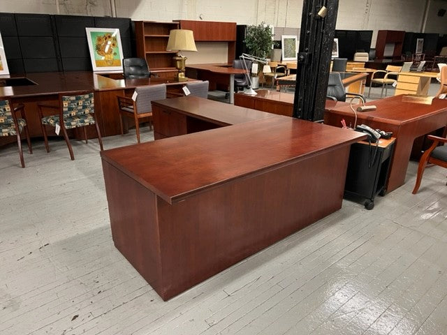 Kimball L-Shape Desk