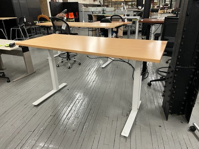 Height Adjustable Table with C-Leg