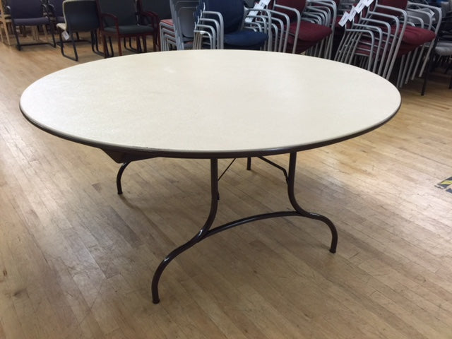 Round Folding Table