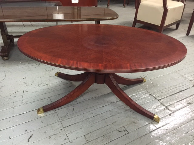 Bernhardt Oval Coffee Table